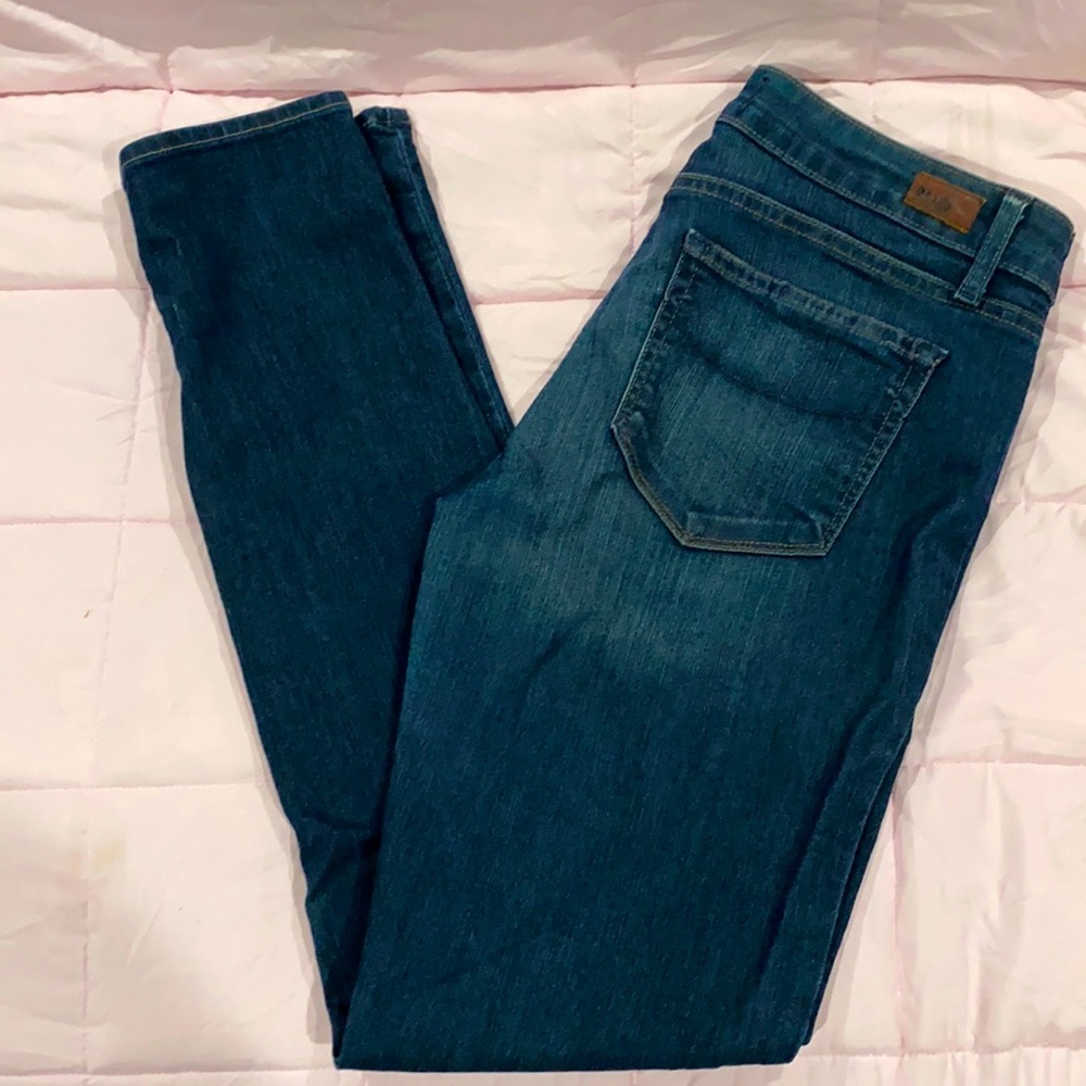 Paige Denim “Skyline Skinny” midnight Blue